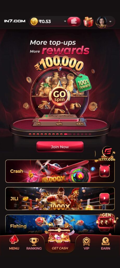 in7 game app